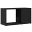 tv-bord 60x24x32 cm konstrueret træ sort egetræsfarve