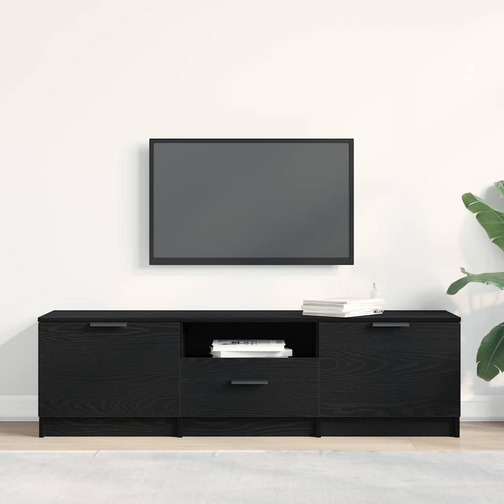 TV-skab med skuffe 140 x 35 x 40 cm Konstrueret træ