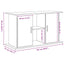 akvariestativ sort egetræ 101x41x58 cm konstrueret træ