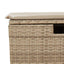sofasæt til haven 6 dele med hynder polyrattan beige