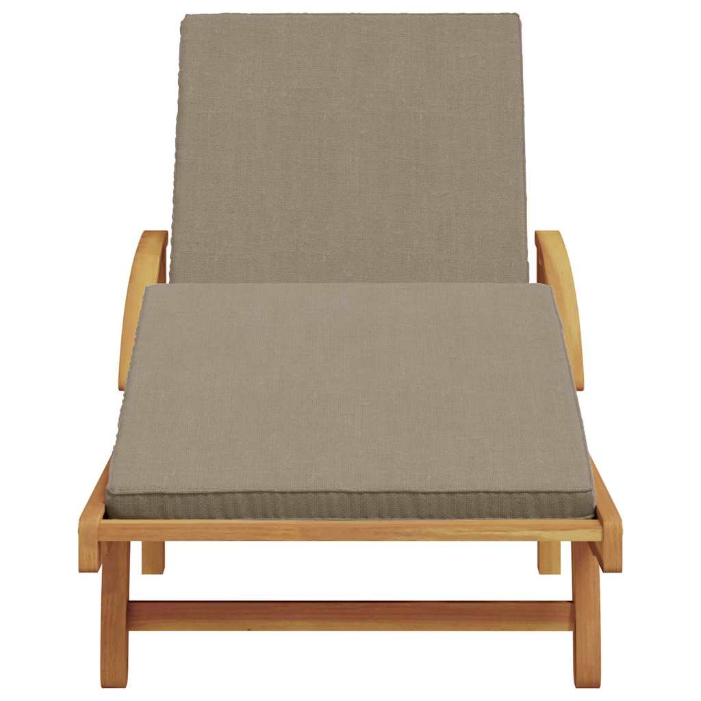 Solstol Gråbrun 200 x 67 x 84 cm Massivt Akacietræ