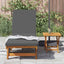 Solstol Brun 199 x 63 x 85 cm Massivt Akacietræ