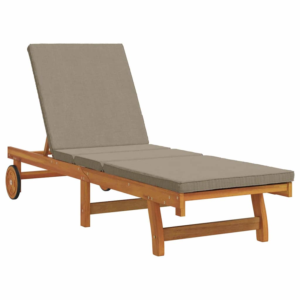 Solstol Brun 199 x 63 x 85 cm Massivt Akacietræ