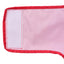 Hunderegnfrakke med refleksstriber polyester XL rød