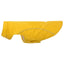 Hunderegnfrakke med refleksstriber polyester 4XL gul