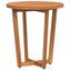 havesidebord rundt Ø55x60 cm massivt træ akacie