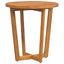 havesidebord rundt Ø70x75 cm massivt træ akacie