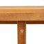 havespisebord rundt Ø110x75 cm massivt træ akacie