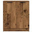 Skænke 3 stk Gammelt træ 60x30x70 cm Konstrueret træ