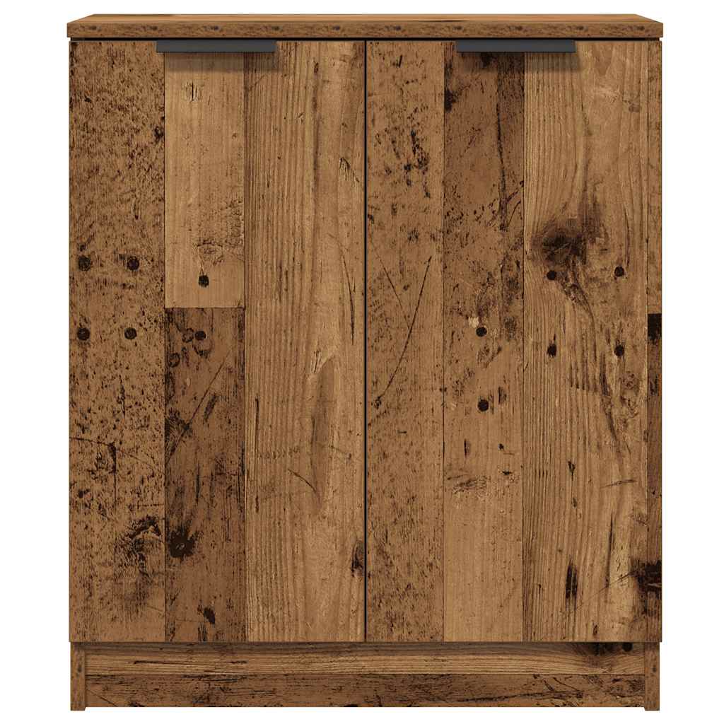 Skænke 3 stk Gammelt træ 60x30x70 cm Konstrueret træ
