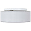 Loftlampe med spotlights Grå 30 x 30 x 13,5 cm Stof
