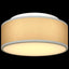 Loftlampe med spotlights Grå 30 x 30 x 13,5 cm Stof