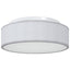 Loftlampe med spotlights Grå 38 x 38 x 13,5 cm Stof