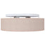 Loftlampe med spotlights Gråbrun 38 x 38 x 13,5 cm Stof
