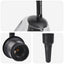 Loftsspot med spotlights Sort 73,5 x 13 x 26 cm Glas og Metal