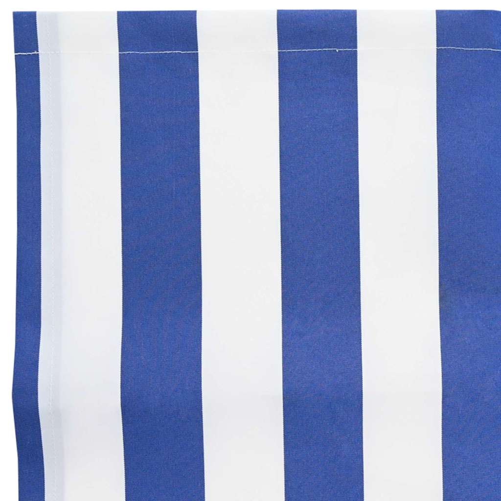 Reservedug til markise Blå og Hvid 3,5 x 2 m Polyester