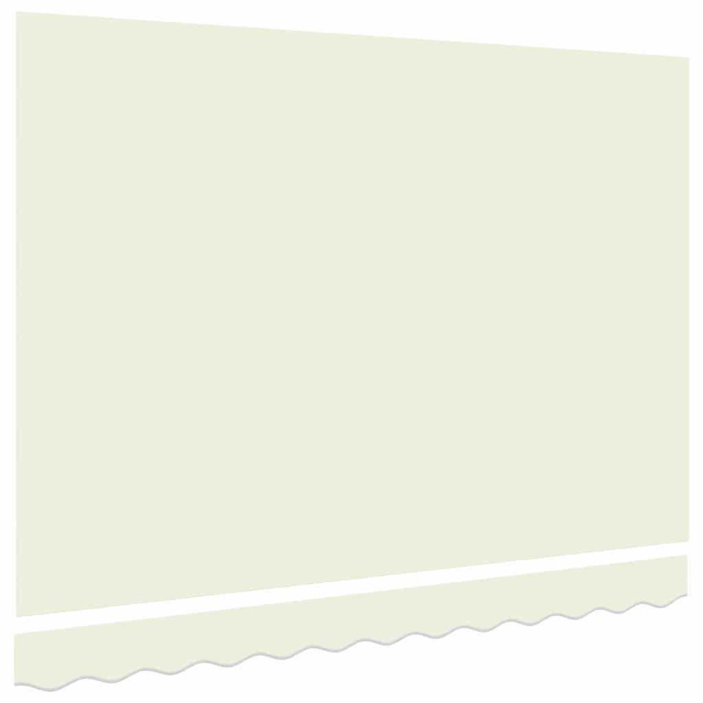 Reservedug til markise Creme 3 x 2 m Polyester