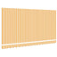 Reservedug til markise Gul og Hvid 4 x 2 m Polyester
