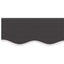Reservedug til markise Antracit 235 x 195 cm Polyester