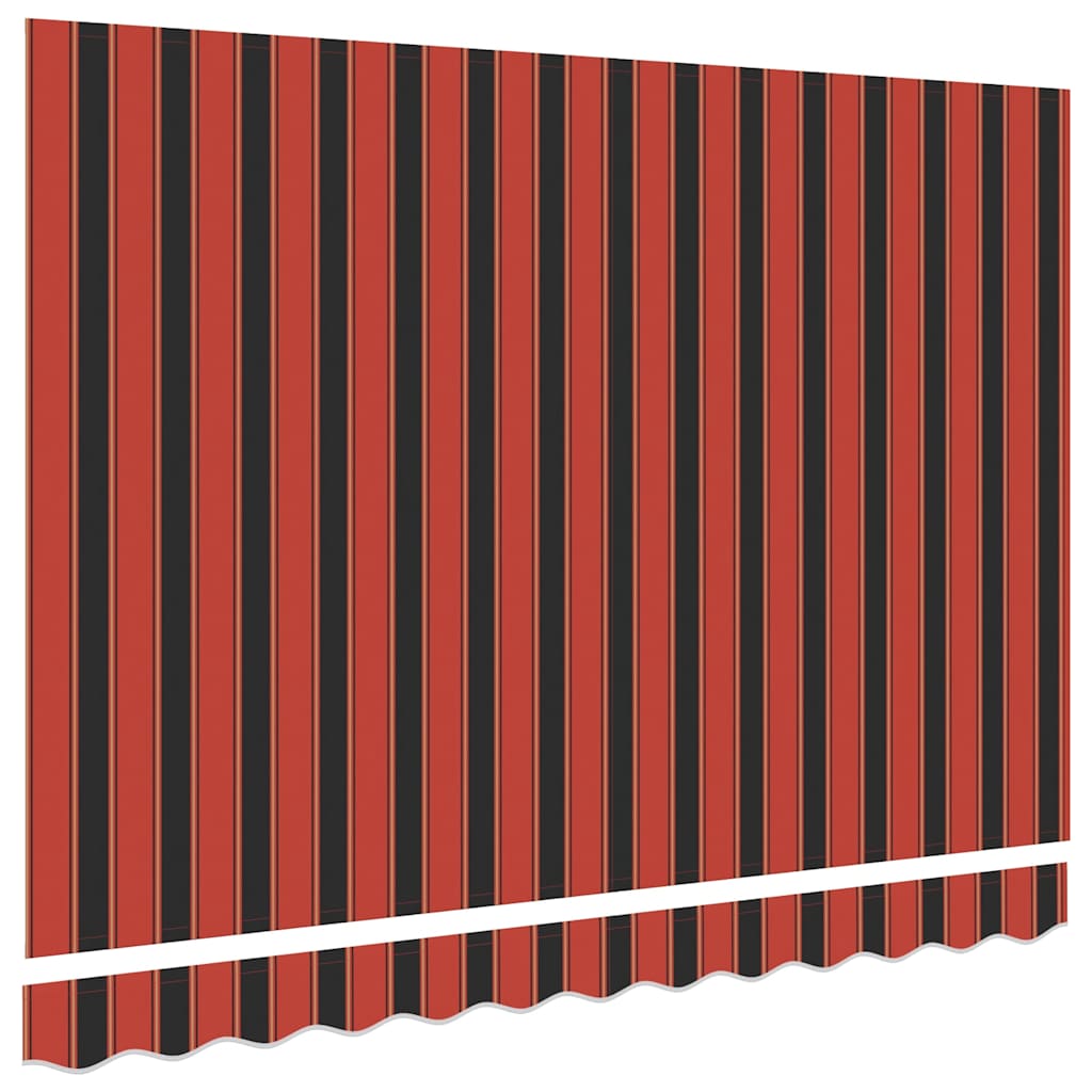 Reservedug til markise Orange og Brun 3 x 2 m Polyester