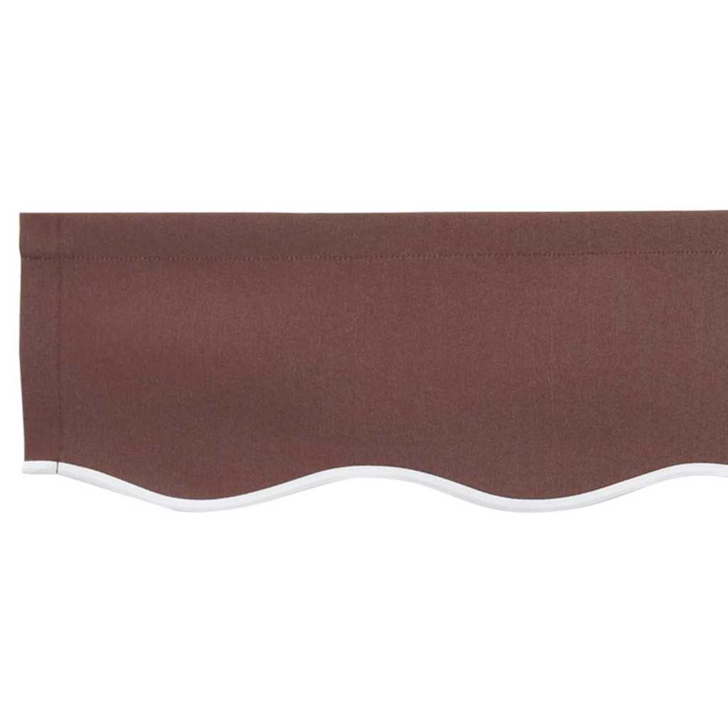 Reservedug til markise Brun 2,5 x 2 m Polyester