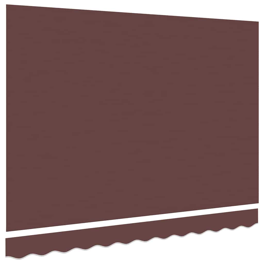 Reservedug til markise Brun 3,5 x 2 m Polyester