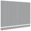 Reservedug til markise Anthracit og hvid 3,5 x 2 m Polyester