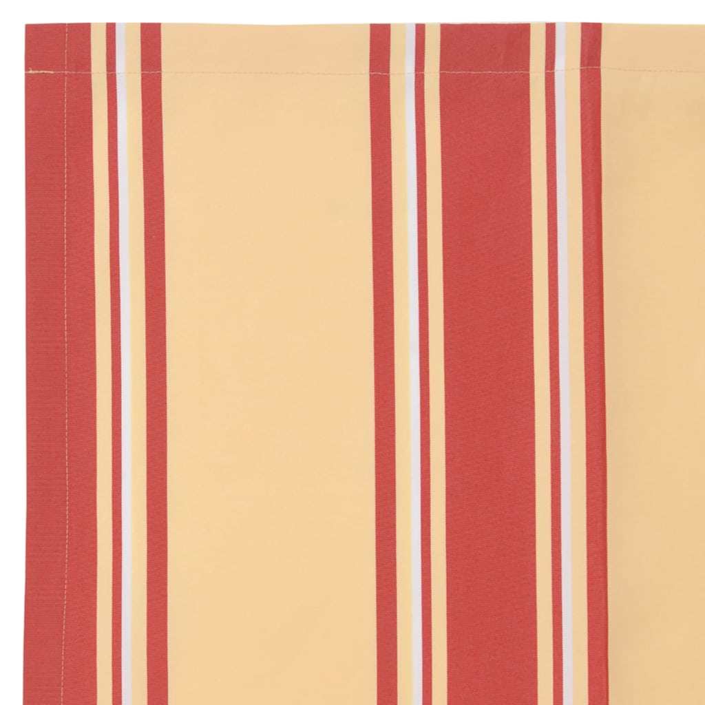 Reservedug til markise Gul og orange 2,5 x 2 m Polyester