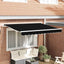 Reservedug til markise Sort 3,5 x 2,5 m Polyester