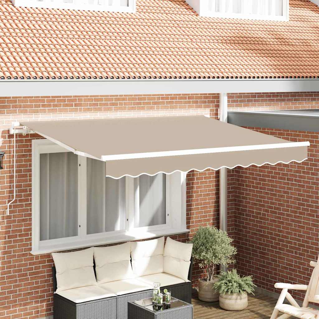 Reservedug til markise Beige 330 x 195 cm Polyester