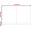 Reservedug til markise Beige 330 x 195 cm Polyester