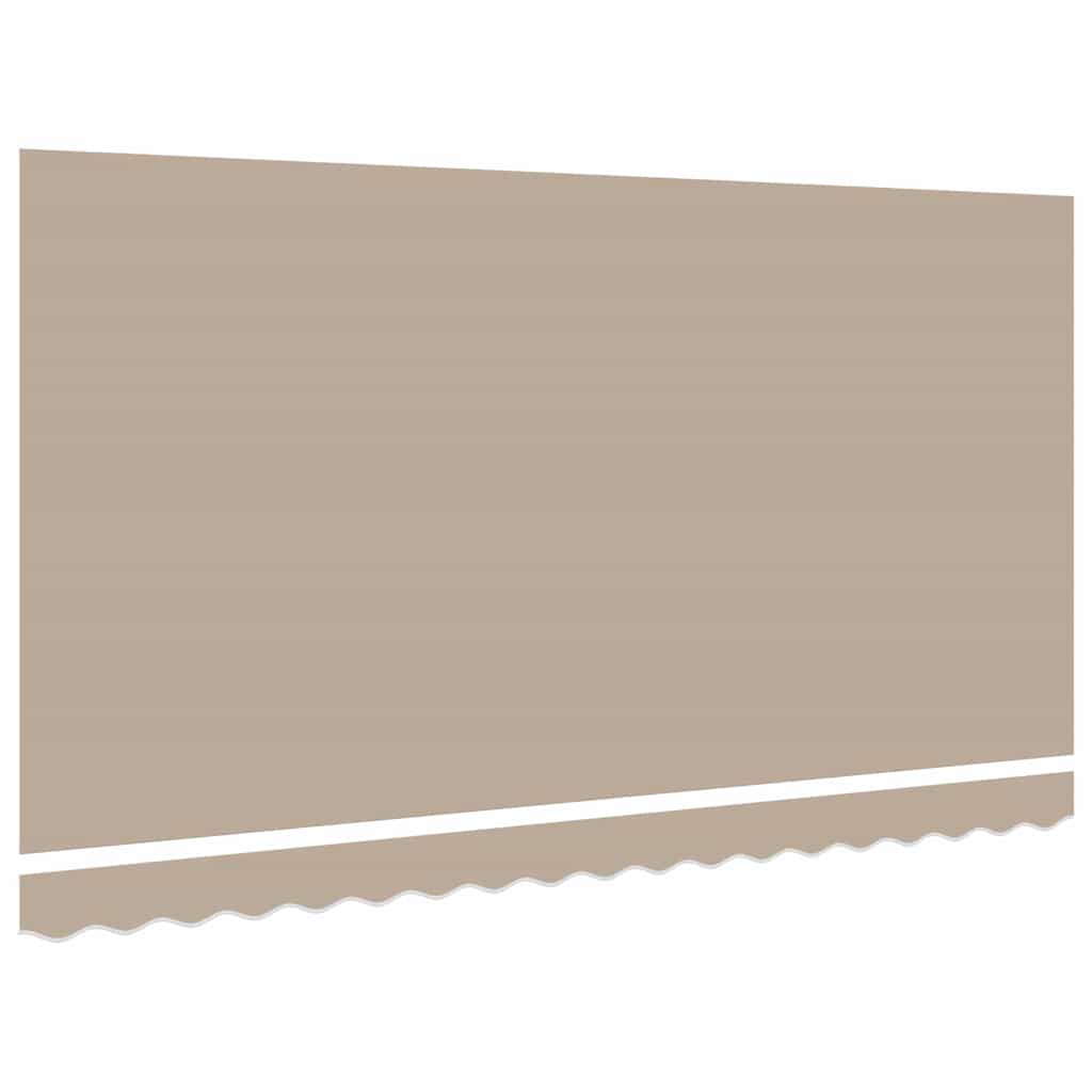 Reservedug til markise Beige 4 x 2 m Polyester