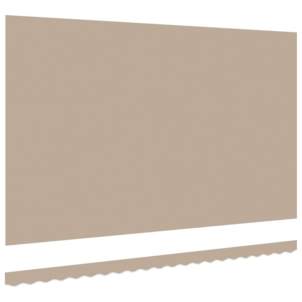 Reservedug til markise Beige 480 x 295 cm Polyester