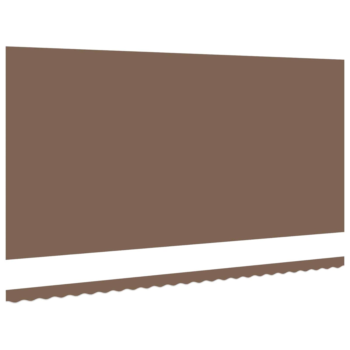 Udskiftningsdug til markise til 6 x 3,5 m Beige Polyester