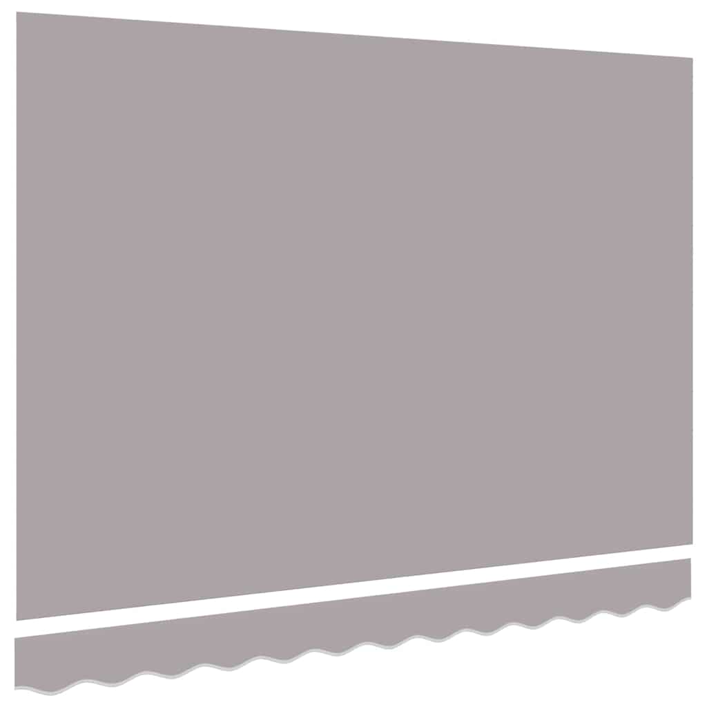 Reservedug til markise Lysegrå 235 x 195 cm Polyester