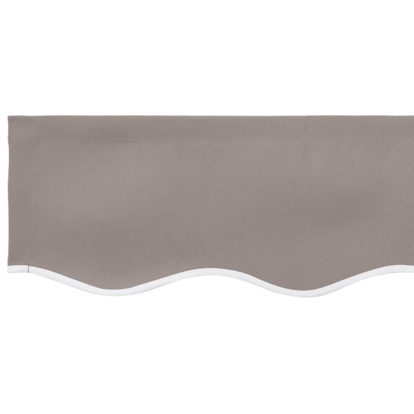 Reservedug til markise Lysegrå 580 x 345 cm Polyester