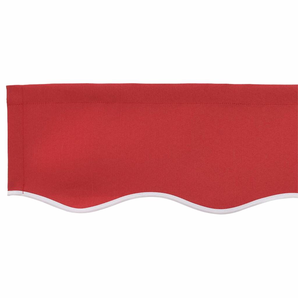 Reservedug til markise Rød 3 x 2,5 m Polyester