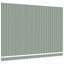 Reservedug til markise Grøn og Hvid 430 x 345 cm Polyester