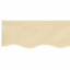Markise kappa erstatning Creme Stribet 230 x 20 cm Polyester