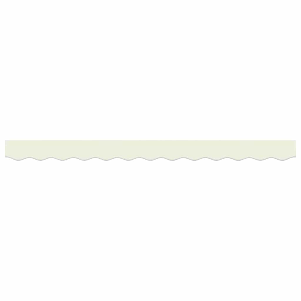 Markise kappa erstatning Creme Stribet 2,5 m Polyester