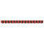 Markise kappa erstatning Orange / Sort / Gul 2,5 m Polyester