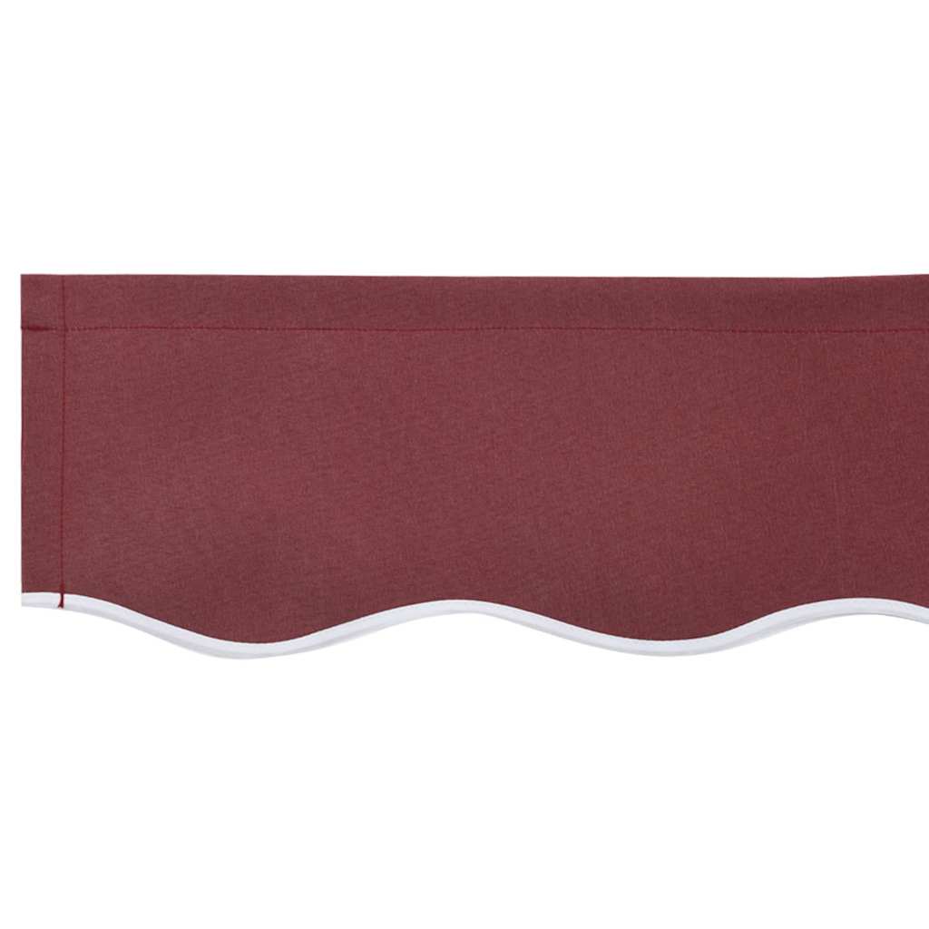 Markise kappa erstatning Bordeaux-stribet 2,5 m Polyester