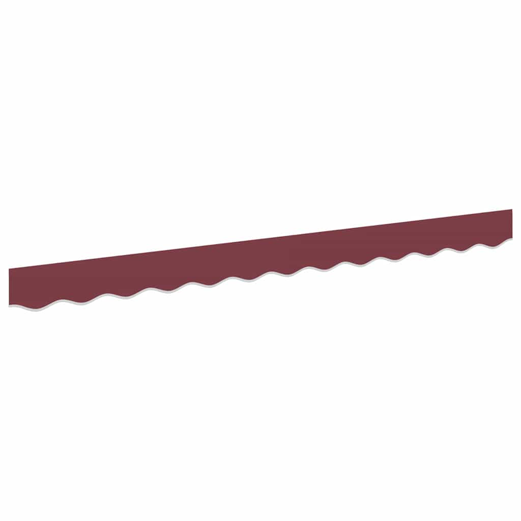 Markise kappa erstatning Bordeaux-stribet 2,5 m Polyester