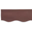 Markise kappa erstatning Brun Stribet 2,5 m Polyester