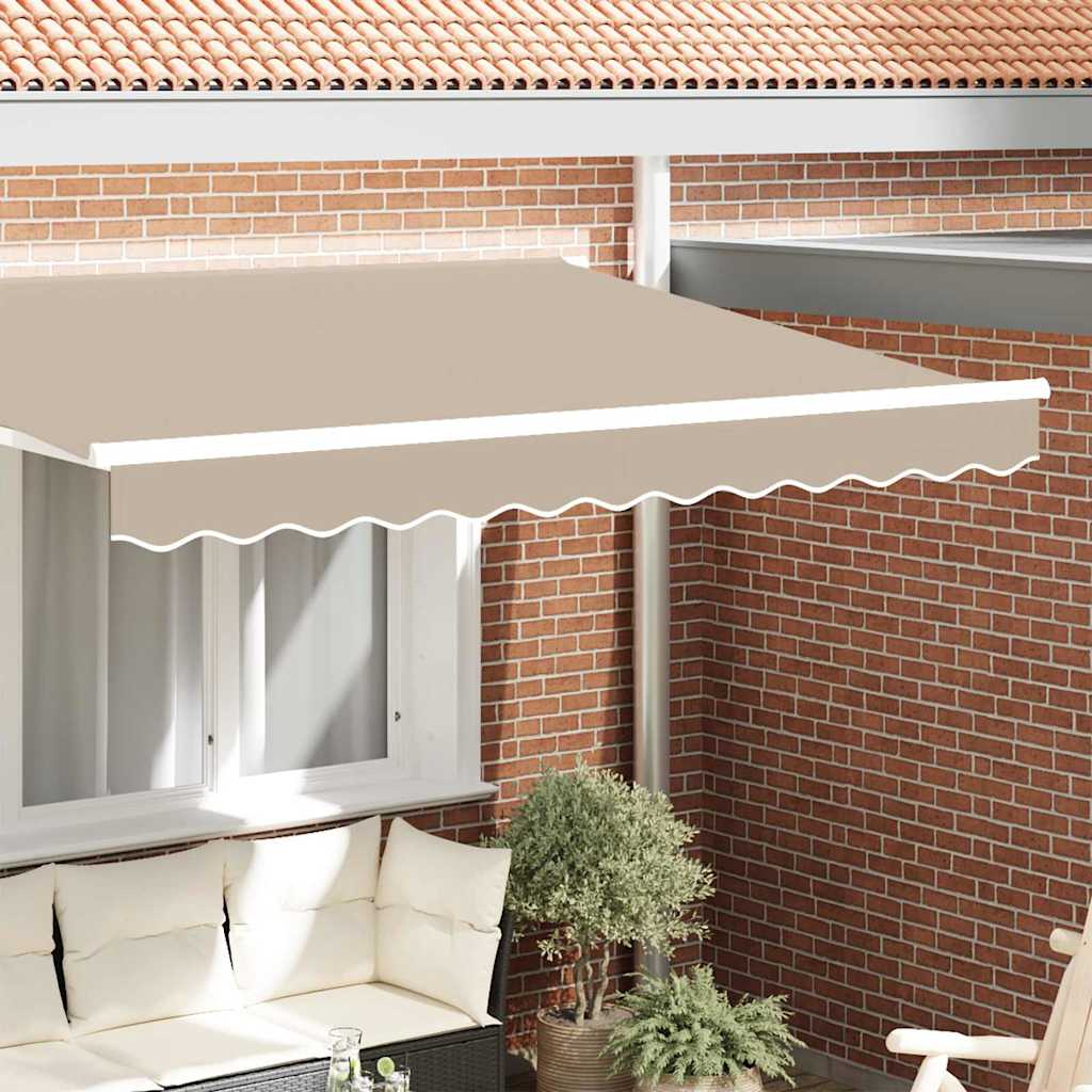 Markise kappa erstatning Beige 3 m Polyester