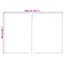 Reservedug til markise Creme 1000 x 160 cm Polyester