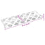 Trappe Tread Rektangulær 10 pcs Sølv 60 x 18 x 2,5 cm Aluminium