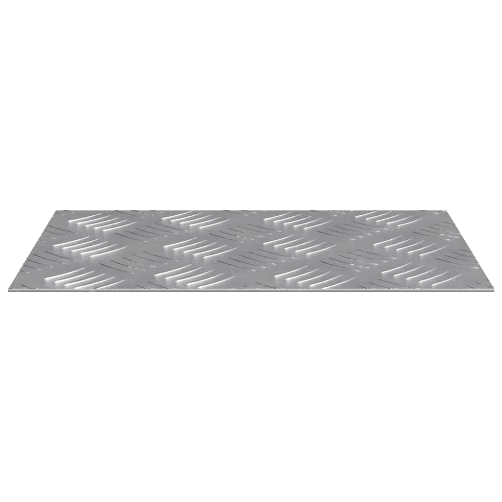 Trappe Tread Rektangulær 4 pcs Sølv 30 x 20 cm Aluminium