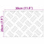 Trappe Tread Rektangulær 4 pcs Sølv 30 x 20 cm Aluminium