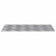 Trappe Tread Rektangulær 4 pcs Sølv 40 x 20 cm Aluminium